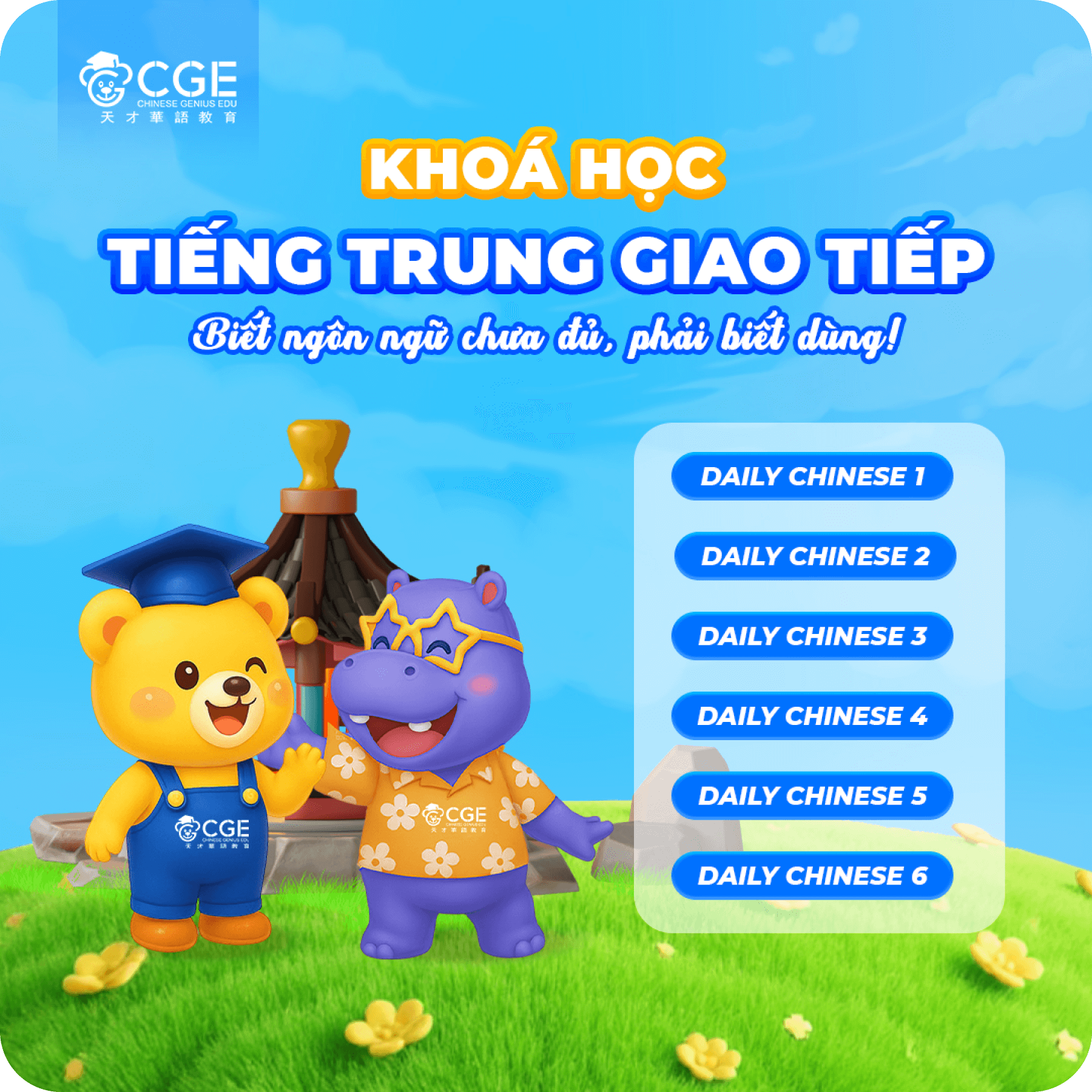 Khóa học Tiếng Trung Giao Tiếp