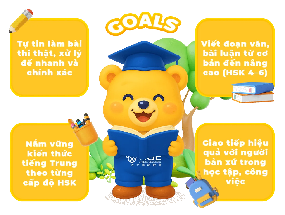 Mục tiêu khóa học HSK