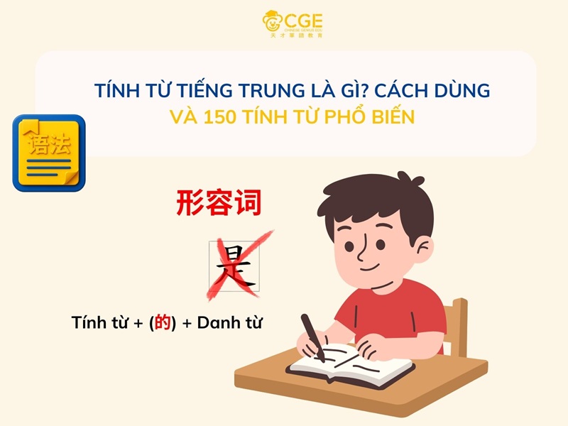tính từ tiếng trung