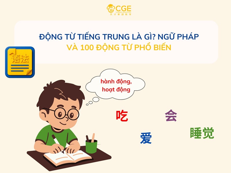 động từ tiếng Trung