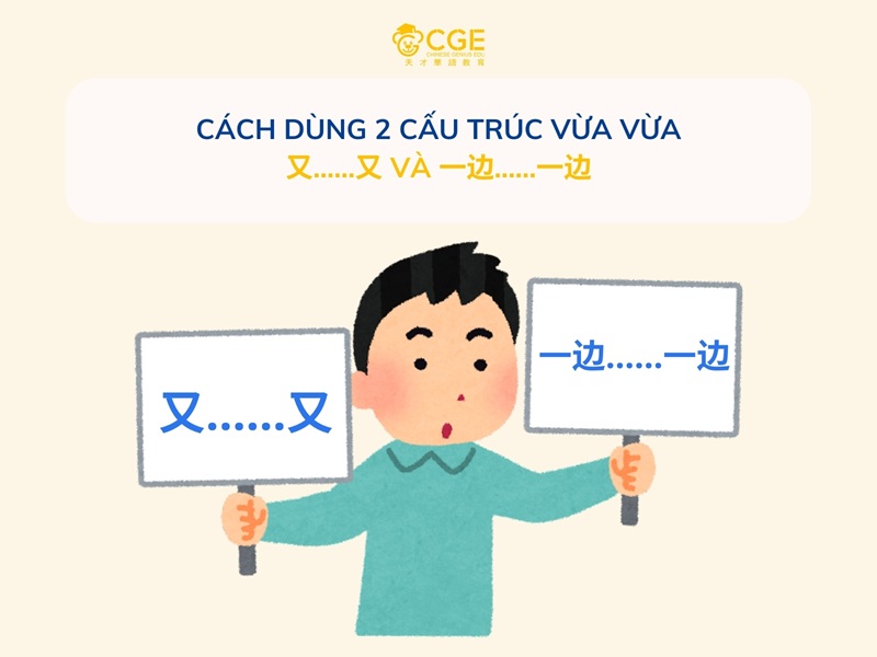 Cách dùng 2 cấu trúc vừa vừa