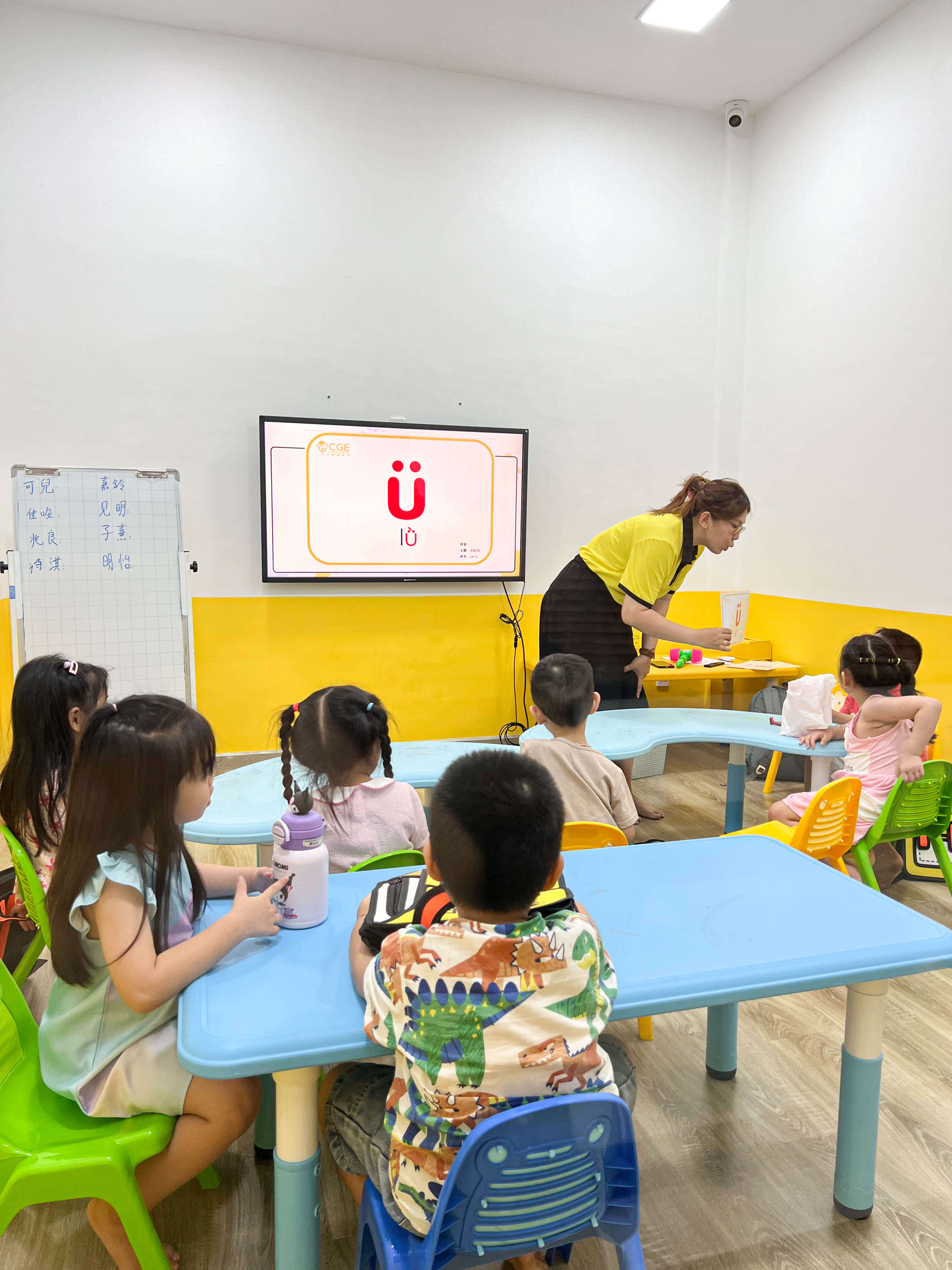 hình ảnh thực tế khóa học tiếng trung trẻ em