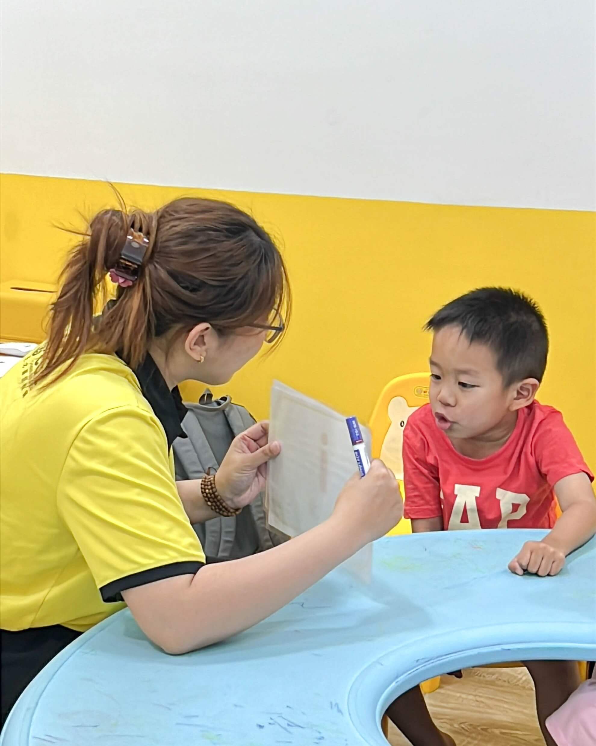 hình ảnh thực tế khóa học tiếng trung trẻ em