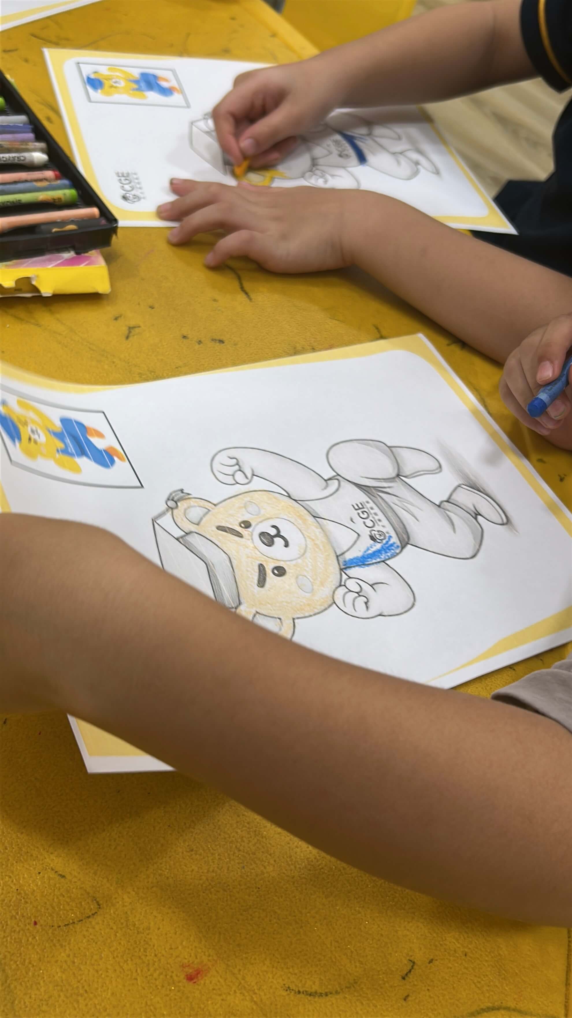 hình ảnh thực tế khóa học tiếng trung trẻ em