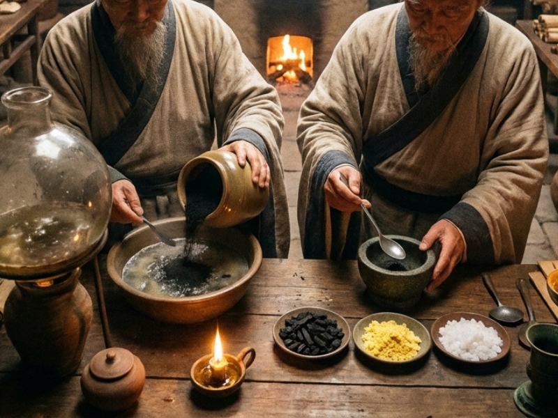 Nguồn gốc thú vị của quá trình nghiên cứu thuốc súng