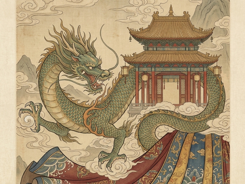 Long Rồng 龙 biểu tượng hoàng đế trong văn hóa Trung Quốc
