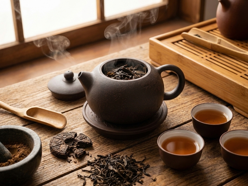 Ấm tử sa Nghi Hưng dùng trong trà đạo Trung Quốc