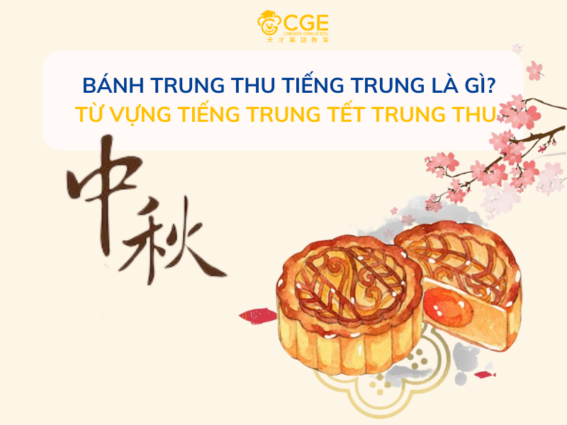 bánh trung thu tiếng trung là gì 