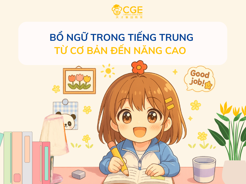 các loại bổ ngữ trong tiếng trung 