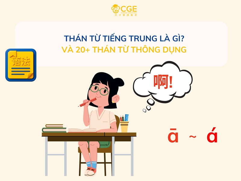 Thán từ tiếng Trung là gì? Cách dùng 20+ thán từ thông dụng